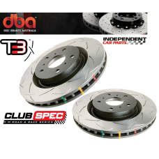 DBA T3 4000 SERIES CLUB SPEC FRONT DISCS suit FORD FALCON XR6T & XR8 FRONT BREMBO CALIPERS 355mm